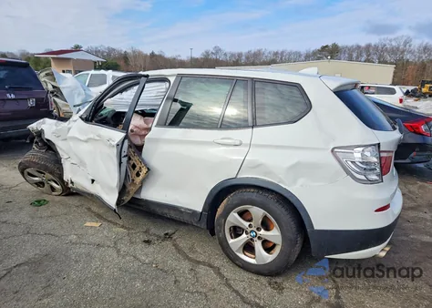 2012 BMW X3 xDrive28I from USA, damaged, VIN 5UXWX5C57CL728832